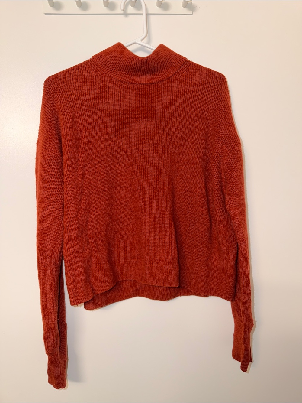 Lululemon Mock Neck Wool Sweater